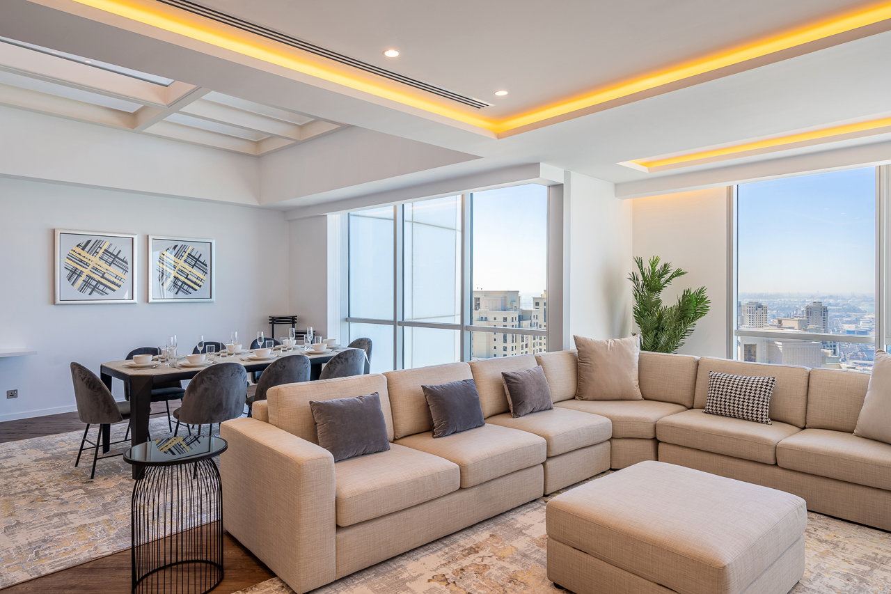 Four Bedroom Apartment in Al Fattan Marine Tower | Kennedy Towers